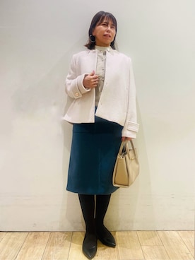 YUKOさん(レディース・155cm)の冬コーディネート