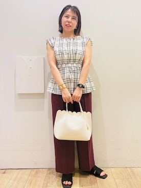 YUKOさん(レディース・155cm)の春コーディネート