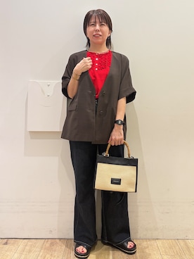 YUKOさん(レディース・155cm)の夏コーディネート