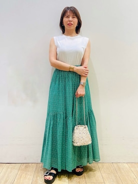 YUKOさん(レディース・155cm)の夏コーディネート