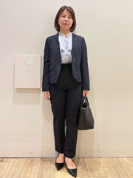 「index（インデックス）のアイテム（ジャケット/アウター）」を使った、YUKOさん（レディース・155cm）の春コーディネート