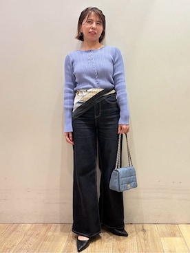 「index（インデックス）のアイテム（バッグ）」を使った、YUKOさん（レディース・155cm）の春コーディネート