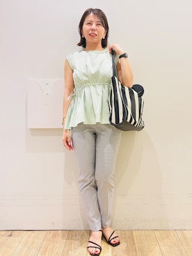 YUKOさん(レディース・155cm)の春コーディネート
