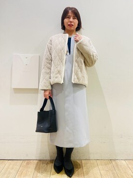 YUKOさん（レディース・155cm）の冬コーディネート