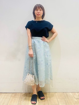 YUKOさん(レディース・155cm)の夏コーディネート
