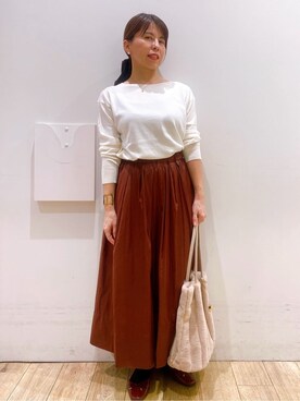 YUKOさん(レディース・155cm)の冬コーディネート