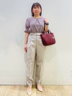 YUKOさん(レディース・155cm)の夏コーディネート