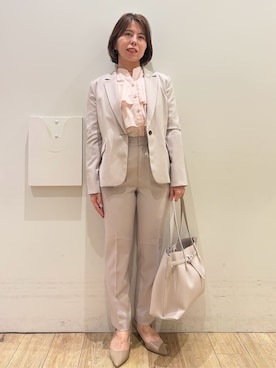 「index（インデックス）のアイテム（ジャケット/アウター）」を使った、YUKOさん（レディース・155cm）の春コーディネート