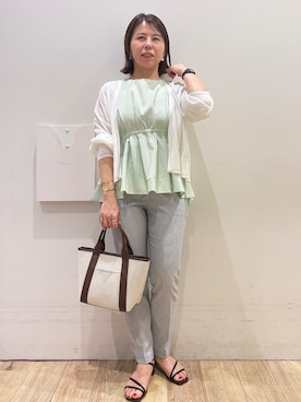YUKOさん(レディース・155cm)の春コーディネート