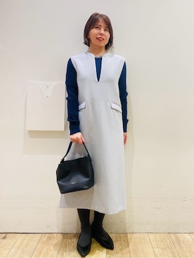 YUKOさん（レディース・155cm）の冬コーディネート