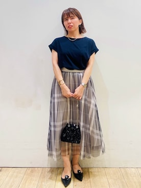 YUKOさん(レディース・155cm)の夏コーディネート