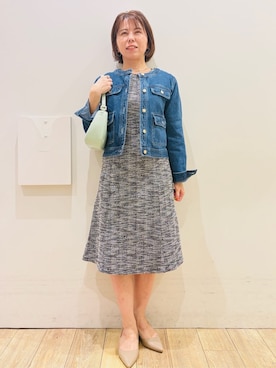 YUKOさん(レディース・155cm)の春コーディネート