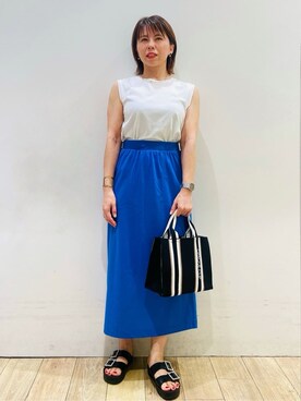 YUKOさん(レディース・155cm)の夏コーディネート
