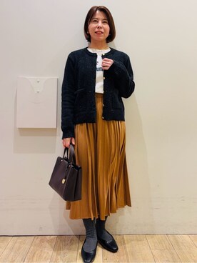 YUKOさん(レディース・155cm)の冬コーディネート