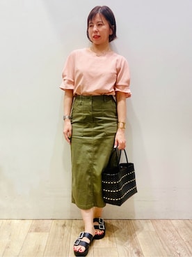 YUKOさん（レディース・155cm）の春コーディネート