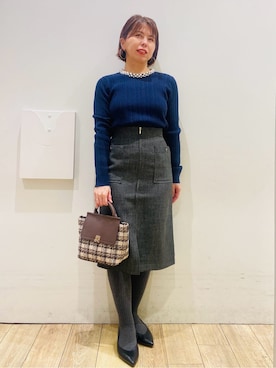 YUKOさん（レディース・155cm）の冬コーディネート