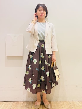 YUKOさん(レディース・155cm)の夏コーディネート