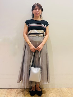 YUKOさん(レディース・155cm)の夏コーディネート