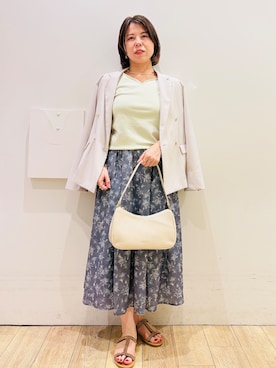 YUKOさん（レディース・155cm）の春コーディネート