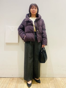 YUKOさん（レディース・155cm）の冬コーディネート