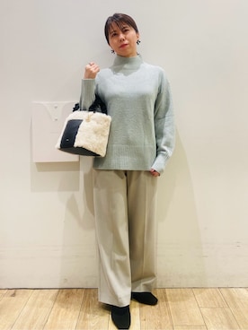 YUKOさん(レディース・155cm)の冬コーディネート