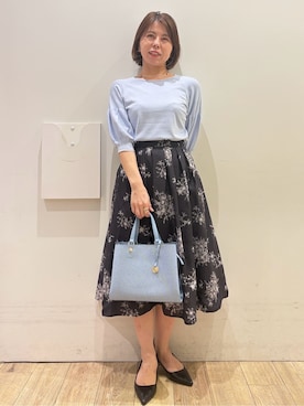 「index（インデックス）のアイテム（バッグ）」を使った、YUKOさん（レディース・155cm）の春コーディネート