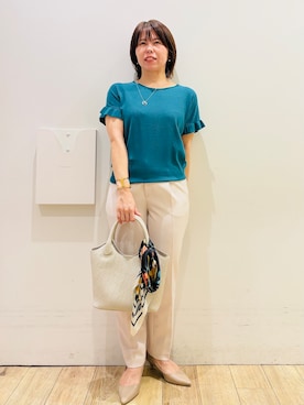YUKOさん(レディース・155cm)の夏コーディネート