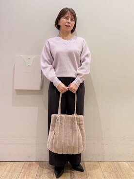 YUKOさん(レディース・155cm)の冬コーディネート