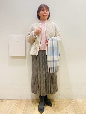 YUKOさん(レディース・155cm)の冬コーディネート
