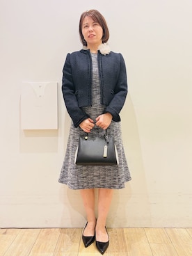 YUKOさん(レディース・155cm)の冬コーディネート