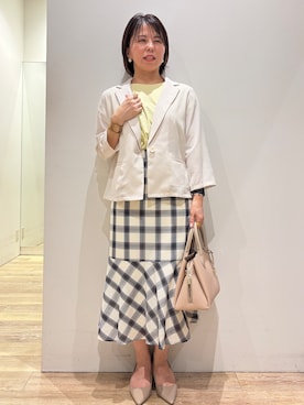 YUKOさん（レディース・155cm）の夏コーディネート