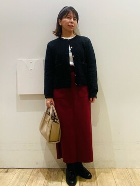 YUKOさん(レディース・155cm)の冬コーディネート