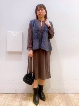YUKOさん（レディース・155cm）の秋コーディネート