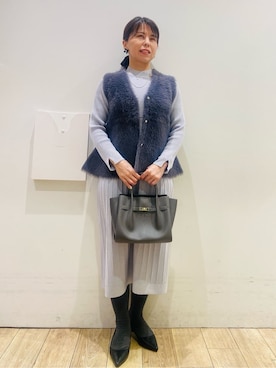 YUKOさん（レディース・155cm）の冬コーディネート