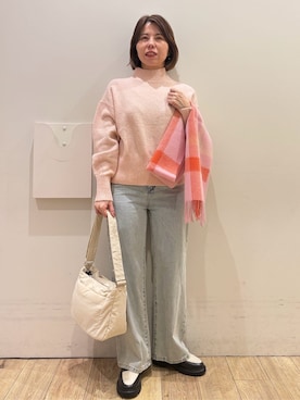 YUKOさん(レディース・155cm)の冬コーディネート