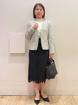 YUKOさん(レディース・155cm)の春コーディネート