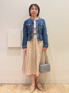 YUKOさん(レディース・155cm)の春コーディネート