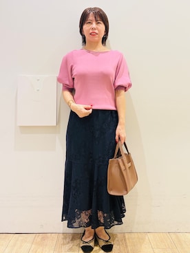 YUKOさん(レディース・155cm)の夏コーディネート