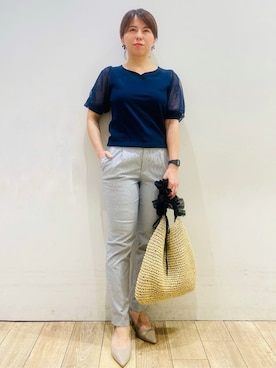 YUKOさん（レディース・155cm）の夏コーディネート