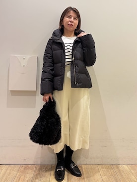 YUKOさん（レディース・155cm）の冬コーディネート