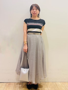 YUKOさん(レディース・155cm)の夏コーディネート