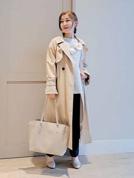 Ellyさん(レディース・156cm)の冬コーディネート
