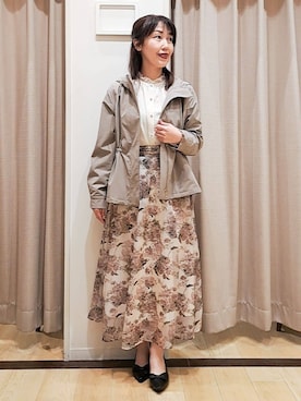 「COUP DE CHANCE（クードシャンス）のアイテム」を使った、Ellyさん（レディース・156cm）の冬コーディネート