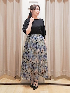Ellyさん(レディース・156cm)の春コーディネート