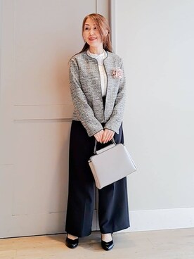 Ellyさん(レディース・156cm)の冬コーディネート