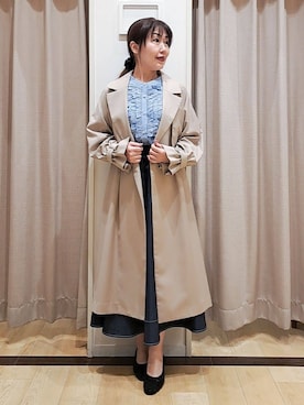 Ellyさん(レディース・156cm)の春コーディネート