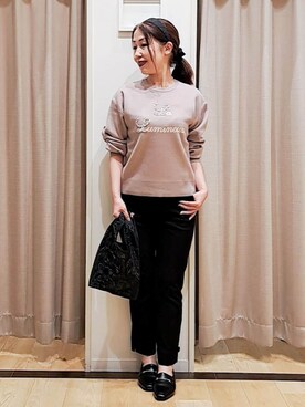 Ellyさん(レディース・156cm)の冬コーディネート
