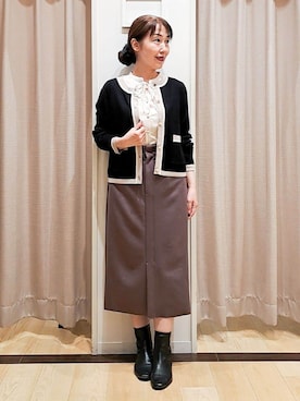 Ellyさん(レディース・156cm)の秋コーディネート