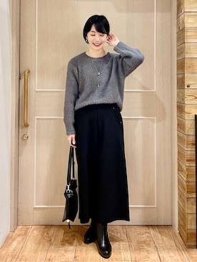 ちぐささん(レディース・158cm)の冬コーディネート