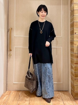 ちぐささん(レディース・158cm)の冬コーディネート